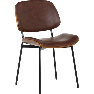 Bittel Посетителски стол Carmen 1180 - орех-искрящо кафяв (3520991)