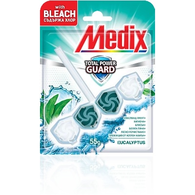 Medix WC TOTAL POWER GUARD Eucalyptus (Bleach) 0.55гр (49382)