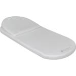 KikkaBoo Матрак+възглавница за кош за новородено 75/30 cm Airknit Grey (31107010020) - salemax