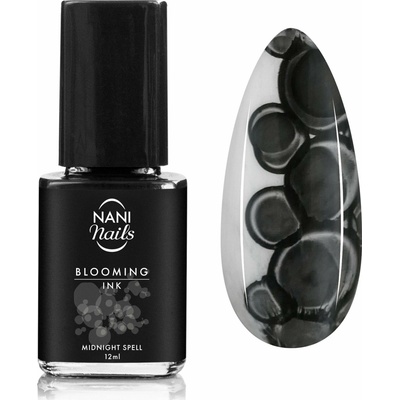 NANI zdobiaci lak Blooming INK 12 ml Midnight Spell