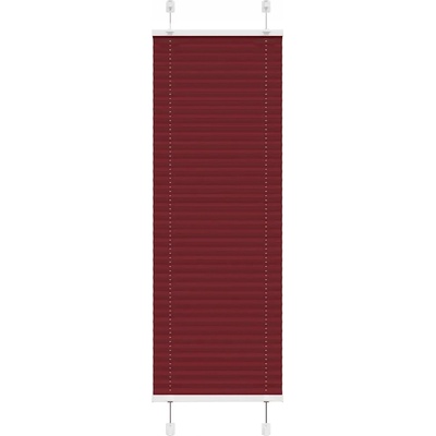 Roleta plisé Bordó Červená 40 x 150 cm látky