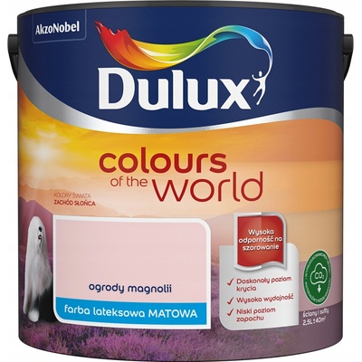Dulux latexová na zeď 2,5 l Magnolie Gardens matná