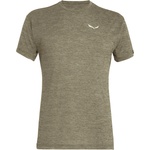 Salewa Мъжка спортна тениска Salewa Puez Melange Dry S/S Tee T-shirt - Dark Olive Melange - размер 52 (EU) (016-3030-1414)