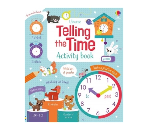 Telling the time activity book