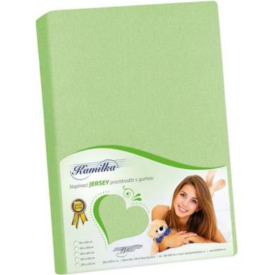Bellatex jersey prostěradlo bílé 160x200