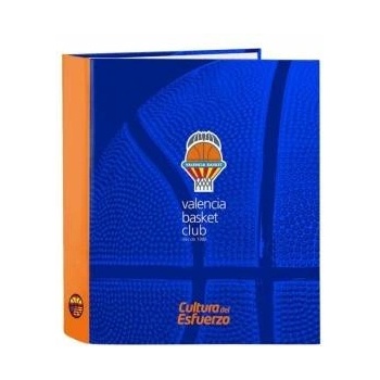 Valencia Basket Папка с пръстени Valencia Basket A4 (27 x 33 x 6 cm)