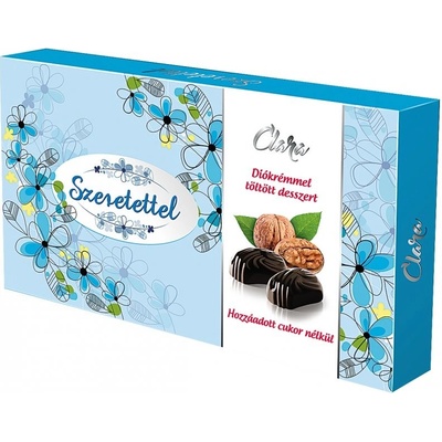 Clara Szeretettel Bez cukru s orechovým kremom 125 g