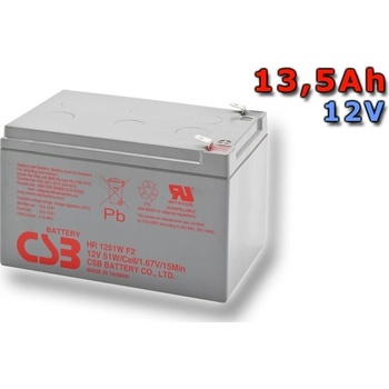 CSB HR1251W F2 12V 13,5Ah