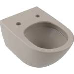 Villeroy & Boch Окачена тоалетна чиния Villeroy&Boch Antao TwistFlush Rimless, бежово мат Almond CeramicPlus (4674T0AM)