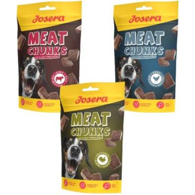 Josera Meat Chunks Mix chutí 3x70 g