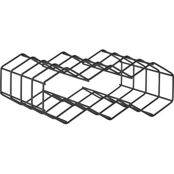 Zone Стойка за вино ROCKS 29 см, модулен, черен, стомана, Зона Дания (ZO29719)