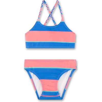 Sanetta Детски комплект бикини Sanetta Kid's Bikini Stripes Bikini - Mountain Blue - размер 92 (EU) (750-2009-0111)