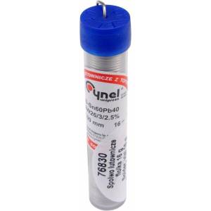 Cynel Припой - тинол Sn60Pb40 , Ф1.0 mm , PVC туба (EURO 76830)