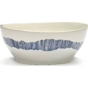 Serax Feast Купа, 18 см, бяло-синя (B8921010B)