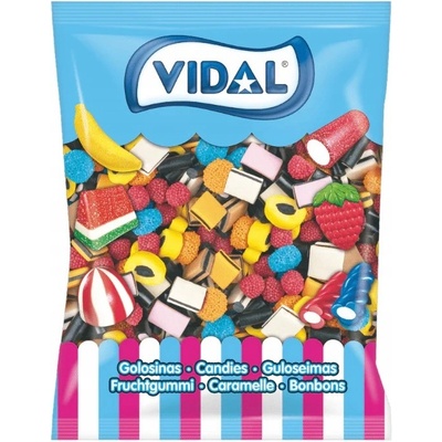 Vidal želé bonbony malé ovocné kyselé medvídky 1 kg