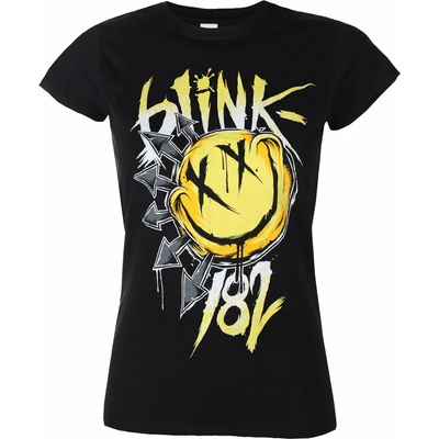 NNM Дамска тениска Blink 182 - Big Smile - Черен - RTBLIGSBBIG