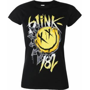 NNM Дамска тениска Blink 182 - Big Smile - Черен - RTBLIGSBBIG