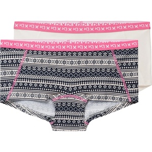 Kari Traa Дамско ежедневно термо бельо Kari Traa Women's Tina Hipster 2-Pack Everyday base layer - Off White (114-2283-2113)