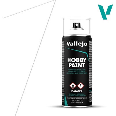 Vallejo Aerosol 28010 White Primer 400 ml. – Zboží Mobilmania