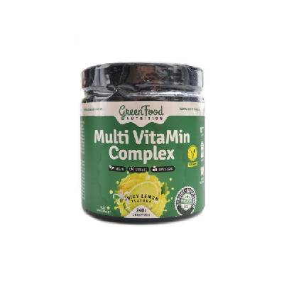 GreenFood nutrition Multi VitaMin complex 240 g - citronový juice