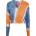 Diesel Суичър Diesel Women's Janel Maglia Knitted Hoodie - Orange+Blue