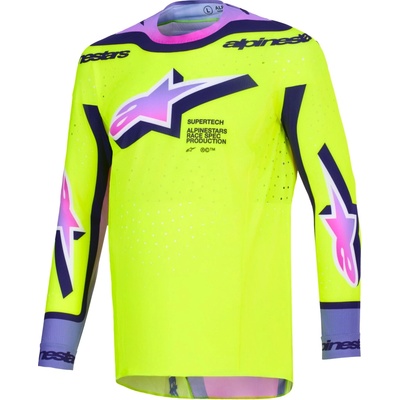 Alpinestars SUPERTECH VISTA žltá fluo/fialová/černá 2026