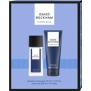 Kosmetické sady David Beckham Classic Blue deodorant sklo 75 ml + sprchový gel 200 ml dárková sada