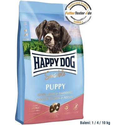 Happy Dog Supreme Sensible Puppy losos s bramborami 10 kg