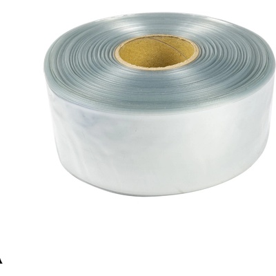 Transparentná zmršťovacia PVC fólia 2: 1 šírka 90mm, priemer 55mm