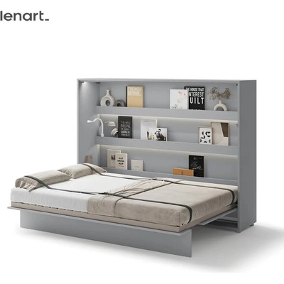 Dig-net náb ytok Lenart Bed Concept BC-04 Sklápacia sivá