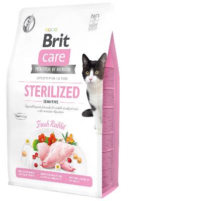 Brit Care Cat Grain-Free Sterilized Sensitive 2kg