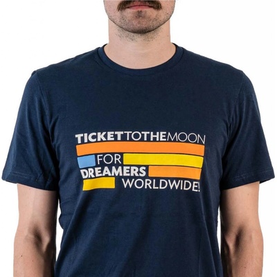 Ticket to the moon triko pánské TMSHIRTMXL