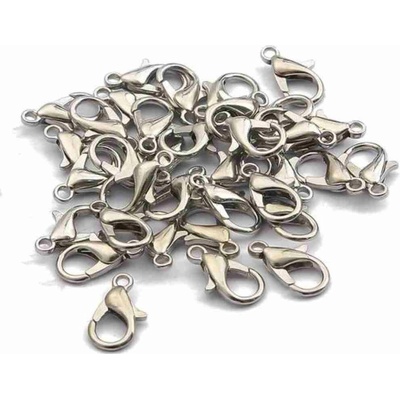 Pro Háčkování Karabinka 12 x 7 mm, nerez ocel