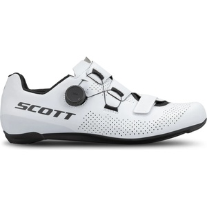 SCOTT Мъжки обувки за шосеен велосипед Scott Shoe Road Team Boa Cycling shoes - White / Black - размер 46 (EU) (036-1326-0219)