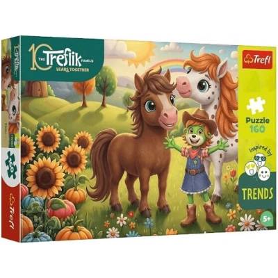 Trefl Koník Rodina Treflíkov 160 dielov