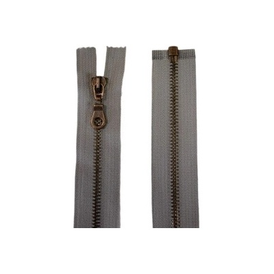 Zip st.mosaz SV.ŠEDÝ No6 2313XX