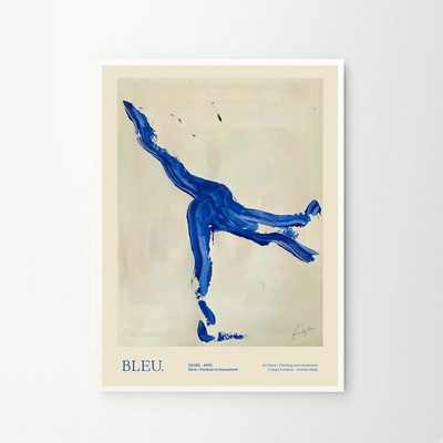 Moikka Plagát Bleu by Lucrecia Rey Caro 50x70