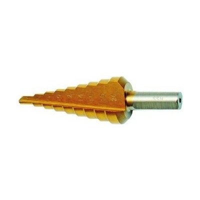 Vrták stupňový 4-20 mm, 9 stupňov, HSS TITAN