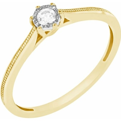 Eppi Dokonalý prsten s diamantem Helena R42176