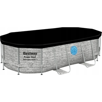 Bestway Power Steel Stacked Stone Swim Vista 4,27 x 2,5 x 1 m 56714