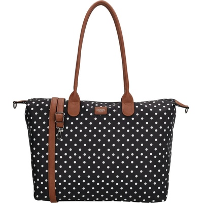 Charm London Buckingham 22521 White dot on black 24L