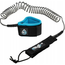 leash SKIFFO Coiled 10' 8mm - BLACK