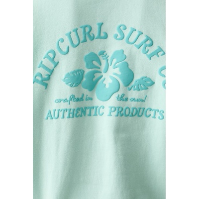 Rip Curl суичър с качулка дамски с памук SURF PUFF HERITAGE (0A0WFL)