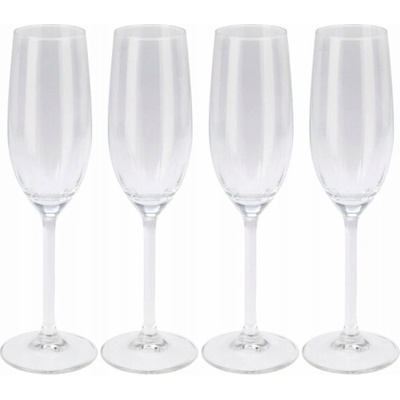 Luigi Bormioli sklenic na šampaňské . 4 x 210 ml