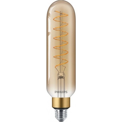 Philips Vintage LED žárovka E27 T65 7W 470lm 1800K stmívatelná, gold