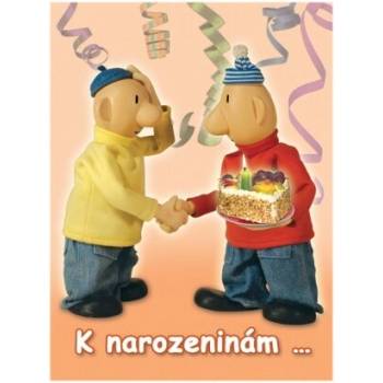 NG 95112 Blahopřání PAM K NAROZENINÁM otevírací, A5 2x165x230