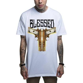 Image 1 of MAFIOSO мъжка тениска mafioso - blessed - Бяла - maf077