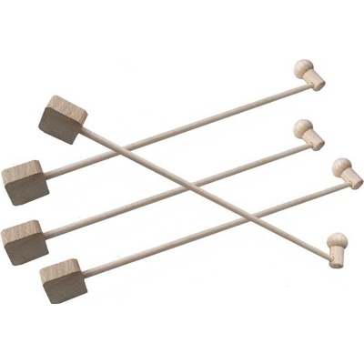 Marionetino tyčka k loutce 4 ks hůlka spodní díl horní díl – Zboží Dáma