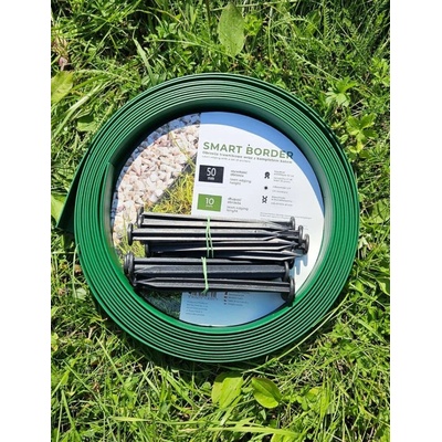Natan Plast Obrubník Smart s klincami 4 cm x 10 m zelená 1 ks
