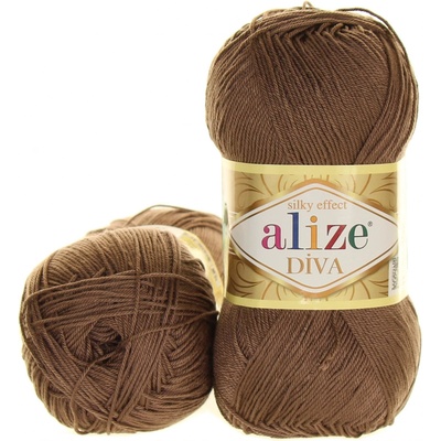 Alize Diva kávová 688